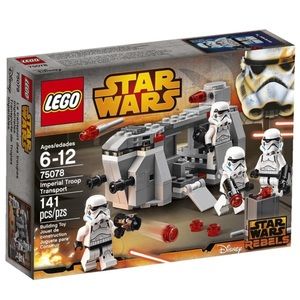 LEGO Star Wars 75078 Imperial Troop Transport Complete!!